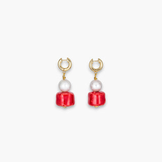 CORAL EARRINGS