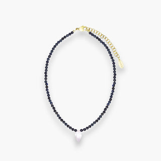 NIKKI NECKLACE - NAVY